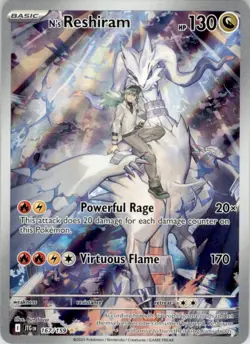 2025 Pokemon Scarlet & Violet Series - Journey Together #167 N's Reshiram - Image 1