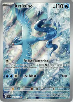 2025 Pokemon Scarlet & Violet Series - Journey Together #161 Articuno Holofoil - Image 1