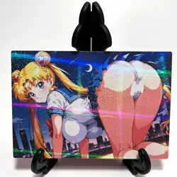 Sailor Moon Sexy Hot Anime Waifu Girl Lewd Doujin Goddess Story Holo Art Card - Image 1