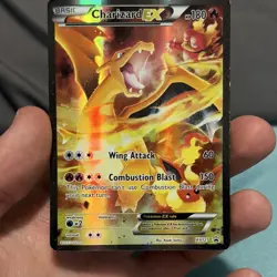 Charizard EX XY121 Promo Holo 180 HP Wing Attack Combustion Blast Pokemon TCG - Image 1
