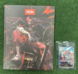 One Piece Shanks Promo Card PSA Magazine Exclusive OP09-001 Sealed w/ magazine - Image 1