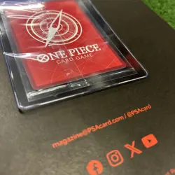 One Piece Shanks Promo Card PSA Magazine Exclusive OP09-001 Sealed w/ magazine - Image 5