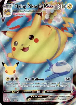 2021 Pokemon Sword & Shield - Celebrations #5 Pikachu Holofoil - Image 1