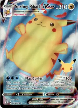 2021 Pokemon Sword & Shield - Celebrations #7 Flying Pikachu VMAX Holofoil - Image 1