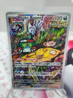 Pokemon TCG - Brute Bonnet 207/182 - Paradox Rift - SIR - NM/M - Image 1