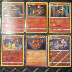 Pokemon TCG Card Lot - Charizard Pokemon Go, Charmander Promos & Ninetales EX - Image 2