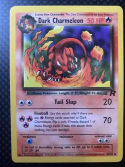 Pokemon TCG Dark Charmeleon Uncommon 32/82 Team Rocket MP - Image 1