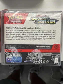 Pokemon Journey Together Enhanced Booster Box Sealed w/Soft Protector - Image 5