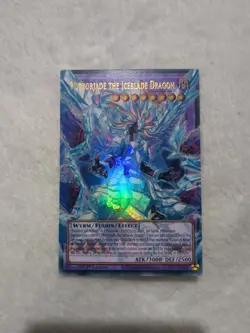 RA05-EN148 Mirrorjade the Iceblade Dragon Extended Art Ultra Rare YuGiOh! - Image 1