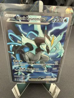 Black Kyurem ex 218/191 Ultra Rare Surging Sparks Pokemon Card - Image 1