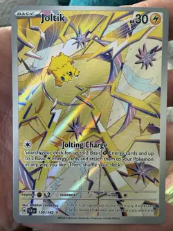 Pokemon TCG Joltik Card 150/142 Stellar Crown Illustration - Image 1