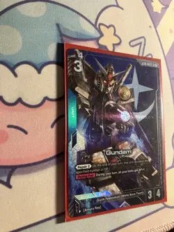 Bandai Gundam TCG Gundam RX-78-2 Unit Card Holo ST1-001 “grandpa” LR+ - Image 2