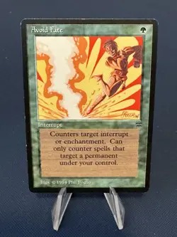 MTG - Magic The Gathering - Avoid Fate - Legends - LP/EX! - Image 1