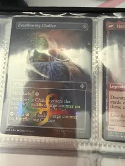 Everflowing Chalice (LCC) #111 Foil AP RAINBOW SIGNATURE/GOLDBERRY SKETCH NM-M - Image 1