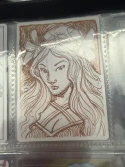 Everflowing Chalice (LCC) #111 Foil AP RAINBOW SIGNATURE/GOLDBERRY SKETCH NM-M - Image 2