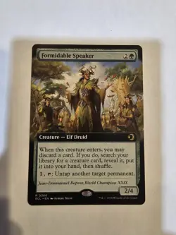 Formidable Speaker (Extended Art) Lorwyn Eclipsed Regular - Image 1
