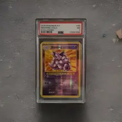 2018 Pokemon XY Nidoking 45/108 Evolutions Holo - PSA 7 - Image 1