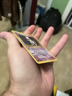 Shadowless Mewtwo 10/102 Base Set Holo Rare Vintage 1999 Pokemon Card - Image 2