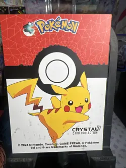 Growlithe #58 - Cracked Ice Holo - Crystal Collection 2024 - Pokemon Card - Image 2