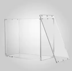 4 PCS Pokemon ETB premium Acrylic Case 99% UV Protection With Magnetic Lid US - Image 5