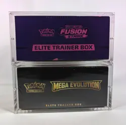 Premium Pokemon ETB Acrylic Case Magnetic Lid UV Safe Elite Trainer Box Case US - Image 4
