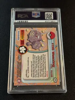 PSA 10 Gem Mint Pokemon Weezing 2000 Topps Chrome #110 - Image 2
