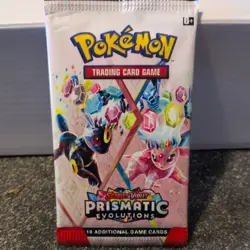 Pokemon TCG: Scarlet & Violet Prismatic Evolutions Booster Pack - Factory Sealed - Image 1