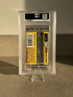 PSA 8 Pokemon TCG Base Set Unlimited Thick Font Booster Pack Charizard WOTC 1999 - Image 2