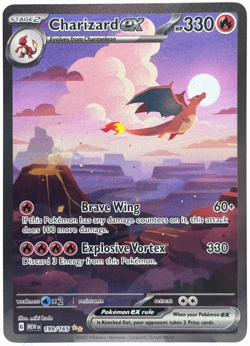 Pokemon Charizard ex 151 199/165 Special Illustration Rare TCG - Image 1