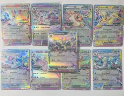Pokemon Tcg Prismatic Evolutions Surprise Box Stamped Promos Set Of 9- SEALED - Image 1
