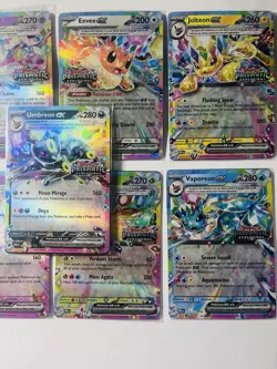 Pokemon Tcg Prismatic Evolutions Surprise Box Stamped Promos Set Of 9- SEALED - Image 3