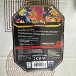 Pokemon TCG Mega Charizard Y EX Tin x2 Sealed New - Image 2