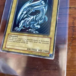 BLUE-EYES WHITE DRAGON SDK-001 STARTER DECK: KAIBA YU-GI-OH UNLIMITED LP - Image 3