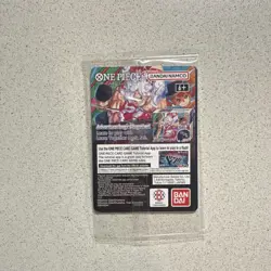 Bandai Namco One Piece CCG Monkey.D.Luffy US Voyage Promo Full Art Holo Card - Image 2