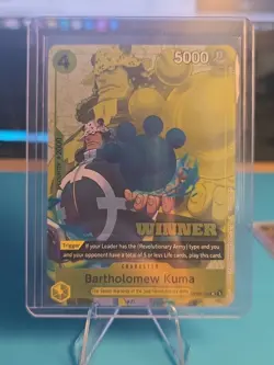 Bartholomew Kuma (Winner Pack 2025 Vol. 4) OP09-108 One Piece Promotion Cards... - Image 1