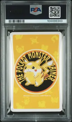 PSA 10 Horsea Pokemon Yellow Poker/Playing Card 5 of Hearts (POP 1) - Image 2