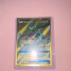 Pokemon TCG Rayquaza GX Full Art Ultra Rare Holo Card 160/168 Celestial Storm NM - Image 1