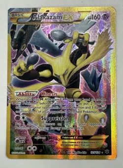 Alakazam EX 125/124 XY Fates Collide 2016 Secret Holo Rare Pokemon Card NM 🔥🔥 - Image 1