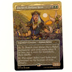 MTG Lin Sivvi The Defiant Hero Secret L air Foil Single Card - Image 3