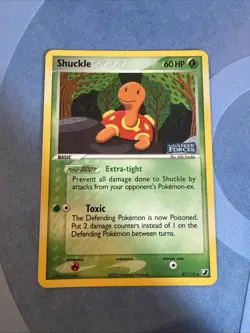 Pokemon Shuckle 47/115 Unseen Forces Reverse Holo Uncommon 60HP English Card - Image 4