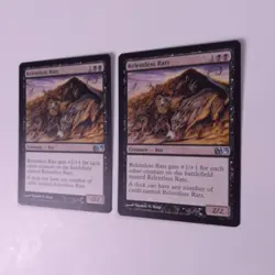 2x Relentless Rats M11 M/NM MTG Magic the Gathering Cards Regular - Image 2