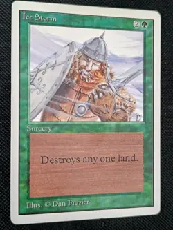 MtG | 1 x Ice Storm | Unlimited Edition | Magic the Gathering - Image 2