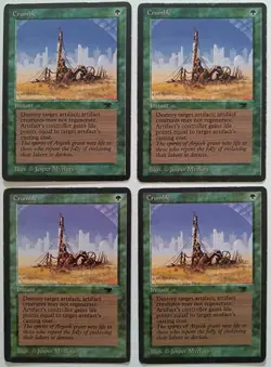 MtG | 4 x Crumble | Playset | Antiquities | Magic the Gathering - Image 1