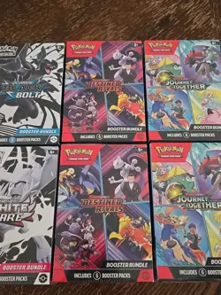 Pokemon Booster Bundle Box Lot of 6 - Image 3