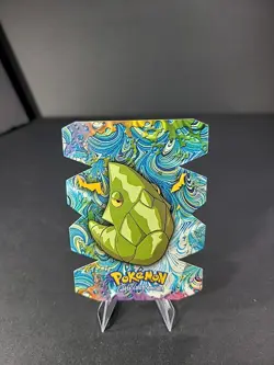 2000 Topps Pokemon #11 Metapod Stage 2 Die Cut Embossed card EV2 of 12 Mint - Image 5