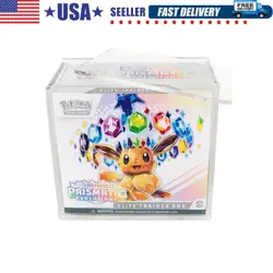 Pokemon ETB Acrylic Display Case Magnetic Protector Elite Trainer US STOCK - Image 1