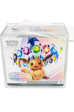 Pokemon ETB Acrylic Display Case Magnetic Protector Elite Trainer US STOCK - Image 2