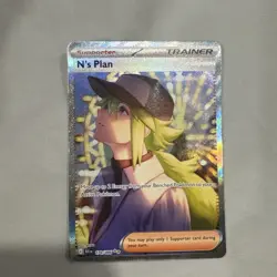 Pokemon TCG N's Plan 170/086 Sir Black Bolt Special Illustration Rare - Image 1