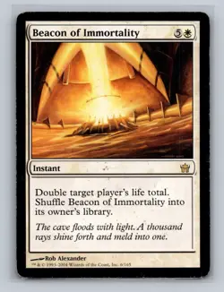 (1x) Magic The Gathering MTG Card Beacon Of Immortality 6/165 MP (x1) - Image 5