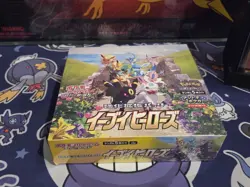 Pokemon TCG Japanese Sword & Shield Eevee Heroes Booster Box Sealed w/Acrylic - Image 4